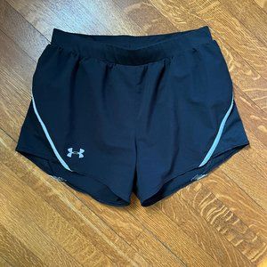 Under Armour Loose Fit Heat Gear Black and Gray Shorts Size XS